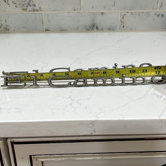 Vintage Genuine OEM EL Camino Nameplates - Picture 7 of 7